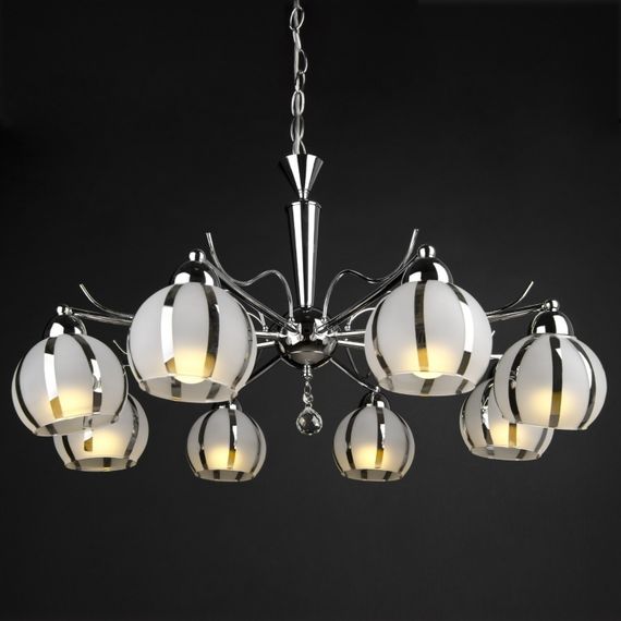 Люстра подвесная для холла E14 60W CH (LK-520S/8) | Зображення 8