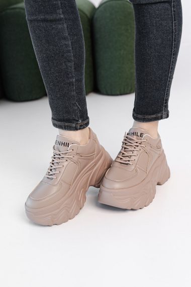 Кроссовки женские Fashion Dora 3898 40 размер 245 см Бежевый | Зображення 7
