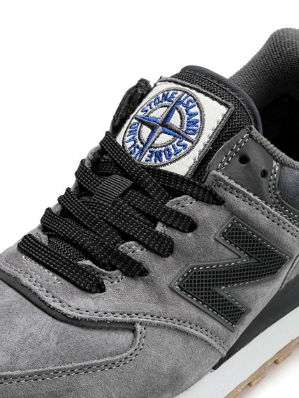 Жіночі кросівки 574 x Stone Island Dark Gray В3596 | Зображення 3