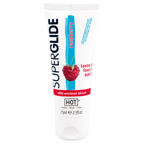 Съедобный лубрикант на водной основе Superglide Raspberry, 75 мл sexstyle