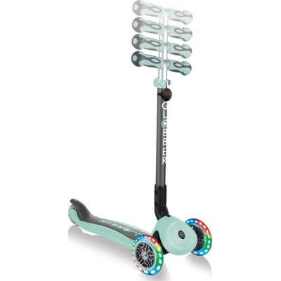 Самокат Globber Go Up Deluxe Lights 5 в 1 Led мятный (646-206) | Зображення 5