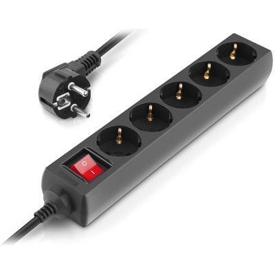 Сетевой фильтр питания REAL-EL RS-Protect M 3m, black (EL122300028) | Зображення 8