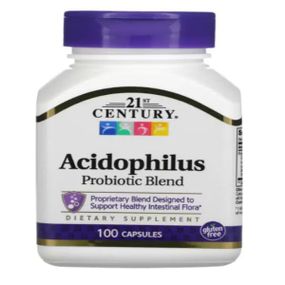 Пробиотик 21st Century Acidophilus Probiotic Blend 100 Caps
