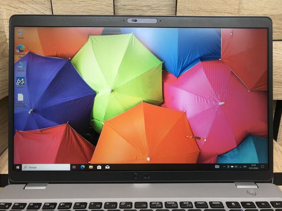 Ноутбук Б-класс Dell Latitude 5510 / 15.6" (1920x1080) IPS / Intel Core i5-10210U (4 (8) ядра по 1.6 - 4.2 GHz) / 8 GB DDR4 / 256 GB SSD M.2 / Intel UHD Graphics / WebCam / USB 3.2 / HDMI / Windows 10 б/у | Зображення 3