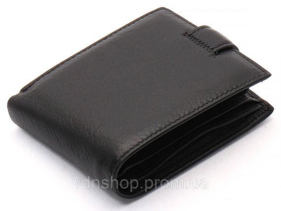 Чорне чоловіче портмоне з натуральної шкіри із візитницею Marco Coverna MC-2057-1 | Зображення 3