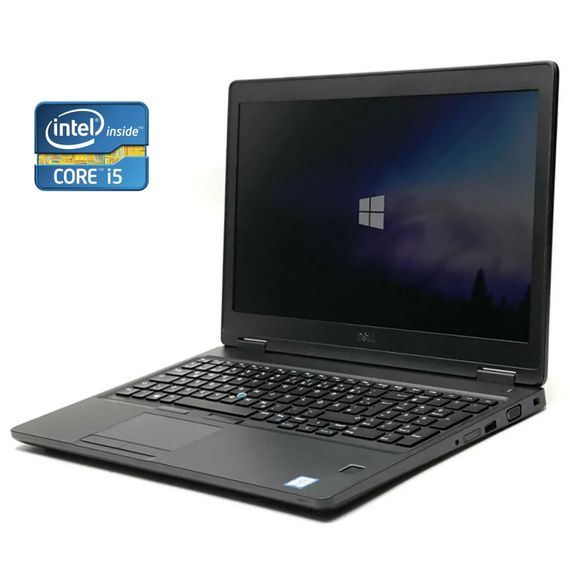 Ноутбук Dell Latitude 5580 / 15.6" (1920x1080) IPS / Intel Core i5-6300U (2 (4) ядра по 2.4 - 3.0 GHz) / 16 GB DDR4 / 512 GB SSD / Intel HD Graphics 520 / Win 10 Pr б/в