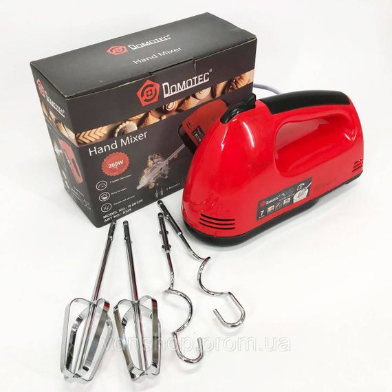 Міксер-віночок для збивання яєць DOMOTEC, Міксер для кулінарних потреб Надійний міксер кухні EK-44 | Зображення 9