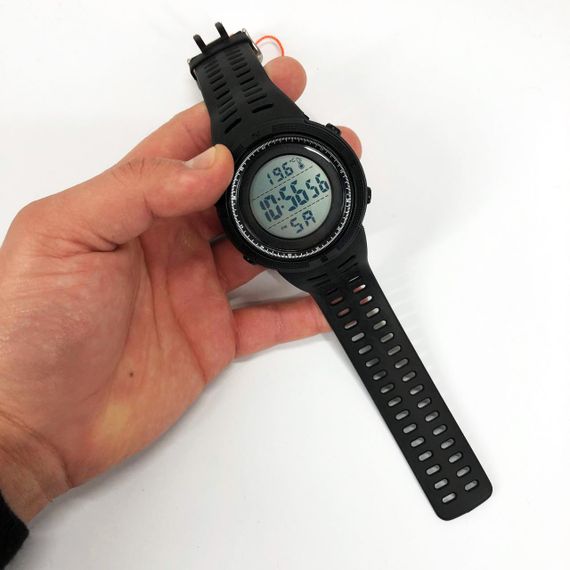 Годинник наручний чоловічий SKMEI 1681BKWT BLACK-WHITE, годинник спортивний. Колір: чорний з білим циферблатом | Зображення 8