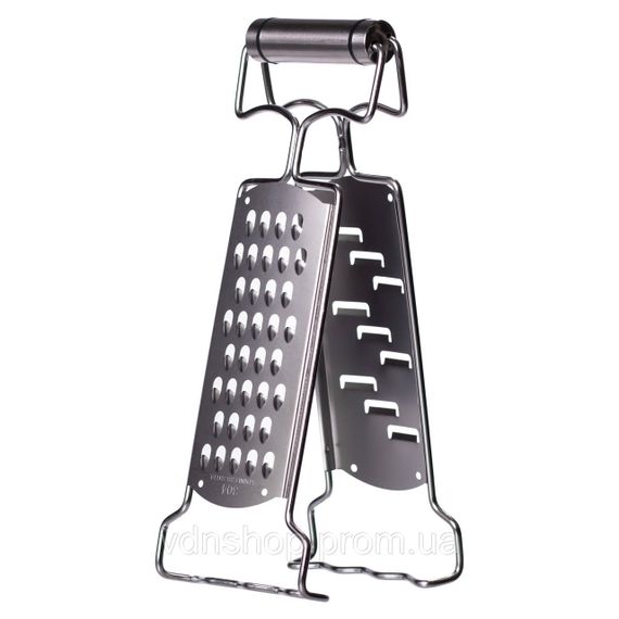 Терка кухонная из нержавеющей стали  9×4×24 (см) двусторонняя HP-8-9