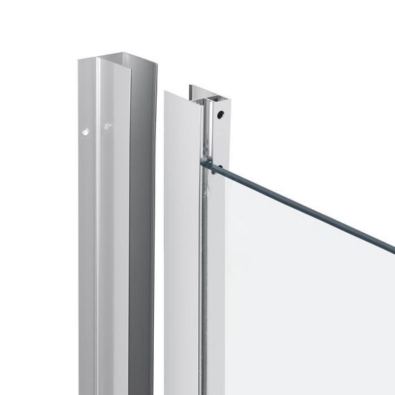 Душова кабіна Qtap Taurus CRM1011SC6 100x100 см, скло Clear 6 мм, покриття CalcLess без піддона | Зображення 2