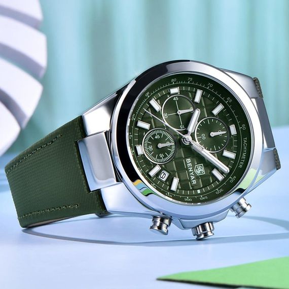Benyar BY-5206 Silver-Green | Зображення 1