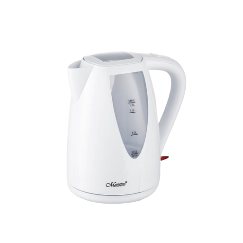 Електрочайник 2,0л 2200W (диск) білий/сірий MR-043 Maestro