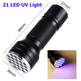Фонарь ультрафиолетовый SV 21 UV LED Черный (sv1862)
