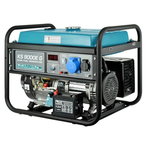 Konner&Sohnen KS 9000E G 6.5кВт 230В электростартер Генератор газо-бензиновий | Зображення 1
