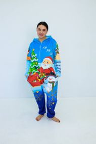 Кигуруми для взрослых Oversize 3D Новогодняя сказка 3276_3_164 17051 164 см