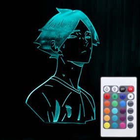 Акриловий світильник-нічник з пультом 16 кольорів Рінтаро Суна tty-n001029