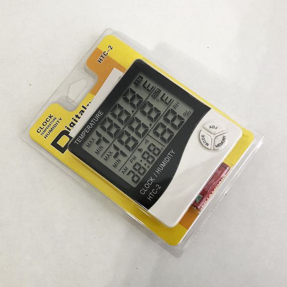 Термометр цифровой для измерения воздуха HTC-2, Погодная метеостанция, Домашняя UK-856 погодная станция | Зображення 3