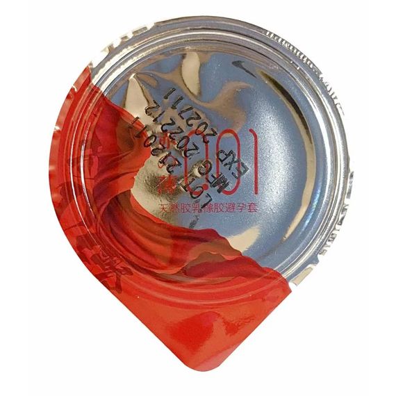Презервативи Olo RedSilver, ультратонкі, з термоефектом та гіалуроновою змазкою, 10 шт | Зображення 1
