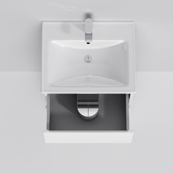 Тумба напольная AM.PM X-Joy 55 см с умывальником M85-FSX0553-WC0553WG38 | Зображення 4