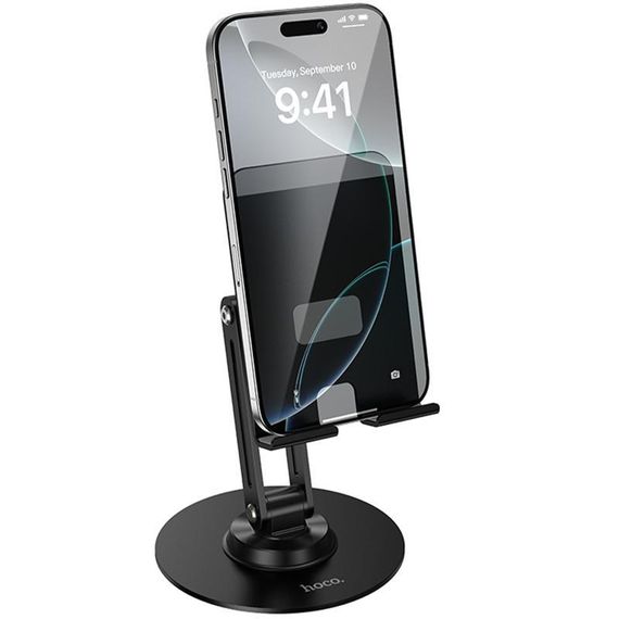 Підставка для телефону Hoco HD15 Suntuoso Black | Зображення 2