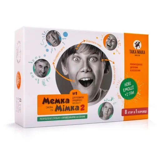 Настільна гра "Мемка Мімка-2" 20002-UA TAKA MAKA, в коробці (4820211960094)