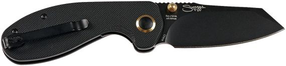 Ніж CJRB Maileah Large Black Blade Black | Зображення 1