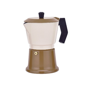 Кавоварка гейзерна 450мл алюмінієва бежевий MR-1657-9-BEIGE Espresso Moka Maestro