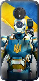 Чехол на Motorola Moto G7 Power Украинский киборг "980u-1657-17620"