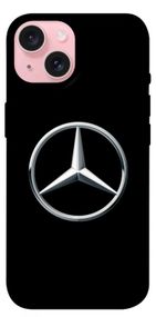 Чохол з картинкою Mercedes logo для Apple iPhone 15 (6.1")