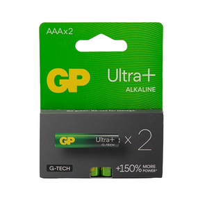 Батарейка лужна AAA/LR03 (бл-2шт) GP Ultra Plus