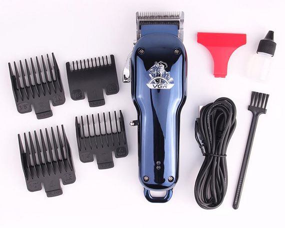 Професійна акумуляторна бездротова машинка VGR V-679 для стрижки волосся триммер
