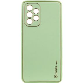 Шкіряний чохол Xshield для Samsung Galaxy A53 5G Зелений/Pistachio