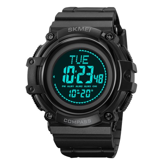 Чоловічий годинник Skmei 2233BK Black | Зображення 1