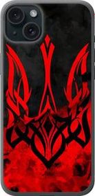 Чохол на iPhone 15 Plus Герб України v2 із силікону FCh_001753