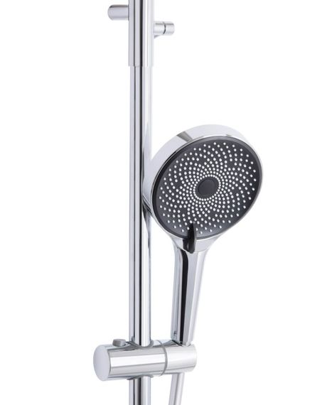 Душова система універсальна Qtap Sloup Chrome термостатична QTSL57103ONC | Зображення 3