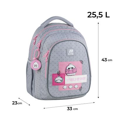 Рюкзак школьный Kite Education teens 8001L Molang (ML25-8001L) | Зображення 7