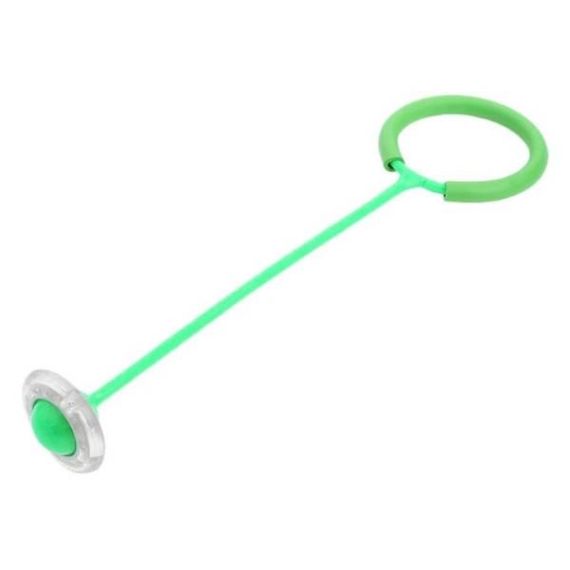 Скакалка на одну ногу LED Зеленая
