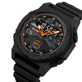 Чоловічі годинники для риболовлі SKMEI 2355BKOG, Годинники для кемпінгу з водозахистом LN-24