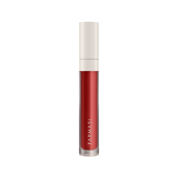 Жидкая Матовая Помада Farmasi 06 Red Love 4 г | Зображення 9