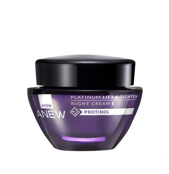 Ночной лифтинг-крем против морщин с протинолом 55+ Anew Platinum Night Replenishing Cream With Protinol 50 мл