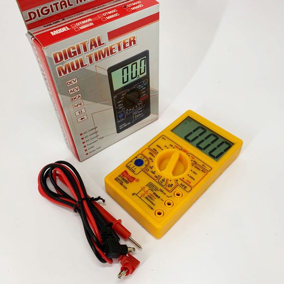 Цифровий мультиметр для дому HAOYUE DT860D/700D, Мультиметр із захистом тестер опору OS-61 | Зображення 4