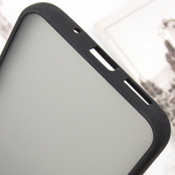 Чехол TPU+PC Lyon Frosted для Xiaomi Redmi 10C Black | Зображення 5