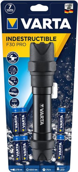 Фонарь Varta Indestructible F30 Pro LED 6хАА (18714101421) | Зображення 3