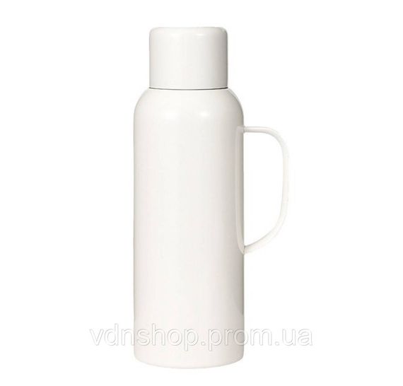 Термос Vacuum з датчиком температури на 820 мл білий HP-14-55W