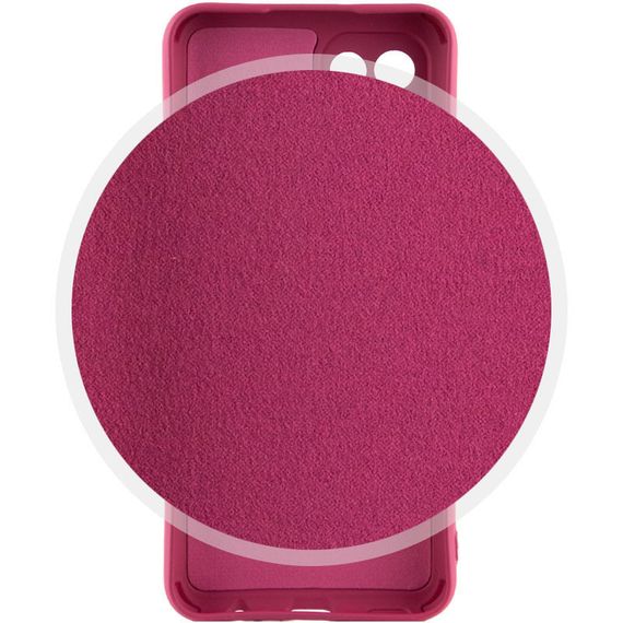 Чехол Silicone Cover Lakshmi Full Camera (A) для Samsung Galaxy A04 Full camera, Бордовый / Marsala | Зображення 2