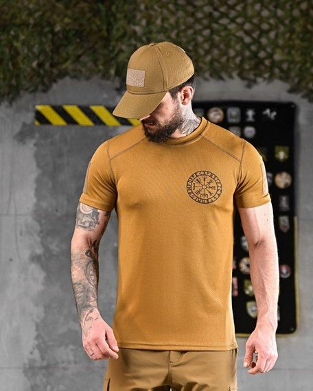 T-shirt CoolPass runes coyote DL7019 | Зображення 2