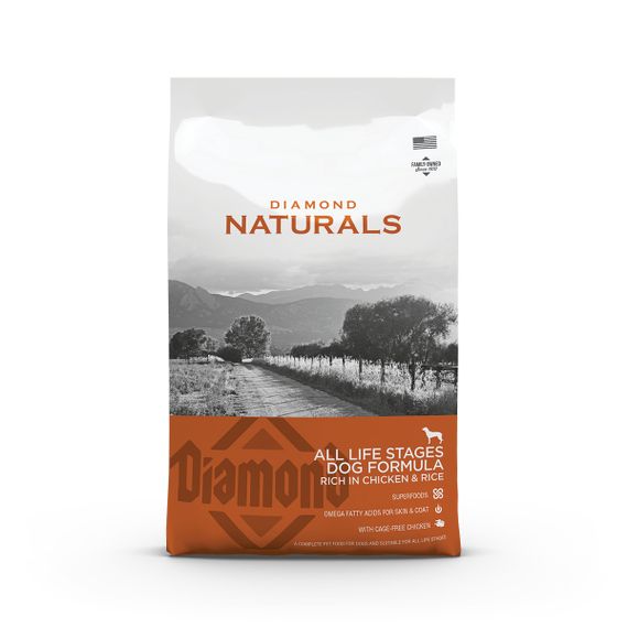 Корм Diamond Naturals All Life Stage Dog Chicken & Rice сухий з куркою для собак на всіх стадіях життєвого циклу 2 кг | Зображення 1