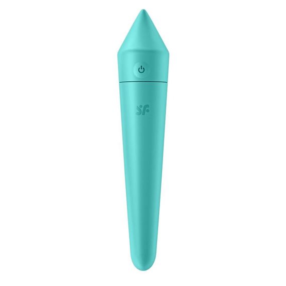 Мощная вибропуля с функцией управления с смартфона Satisfyer Ultra Power Bullet 8, бирюзовый Sex Aura | Зображення 1