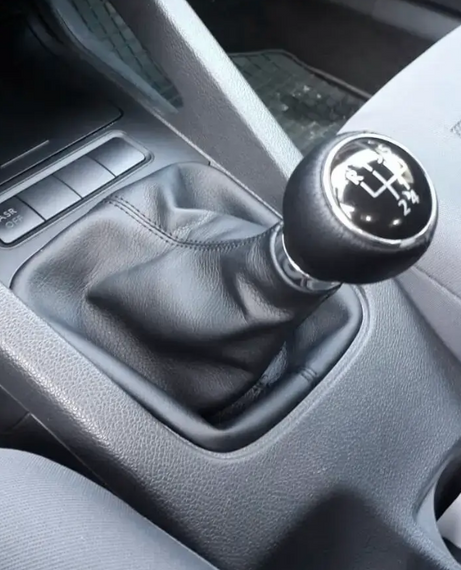 VW Golf V (03-08) ручка КПП перемикання передач 5 ступка + чохол + рамка 1K0711113AH, Гольф 5 | Зображення 5