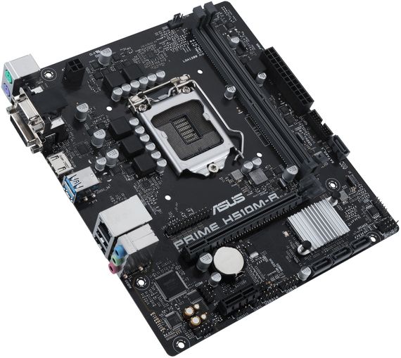 Материнcька плата ASUS PRIME H510M-R-SI s1200 H510 2xDDR4 HDMI DVI D-Sub mATX White BOX WITH ACCESSORY (90MB18C0-M0ECY0) | Зображення 4